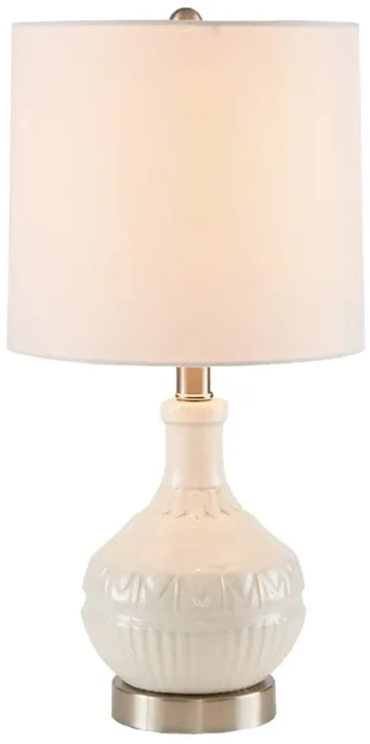 Gracie Mills Melina Boho Ceramic Table Lamp