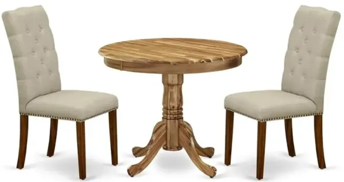 Dining Room Set Natural, ANEL3-ANA-05