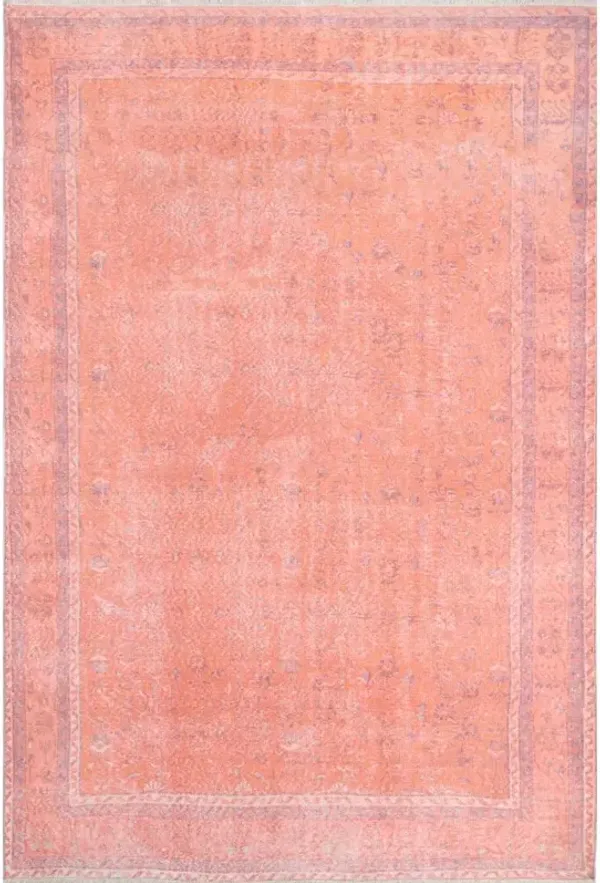 Momeni Traditional Rectangle Area Rug, Coral, 4' X 6'