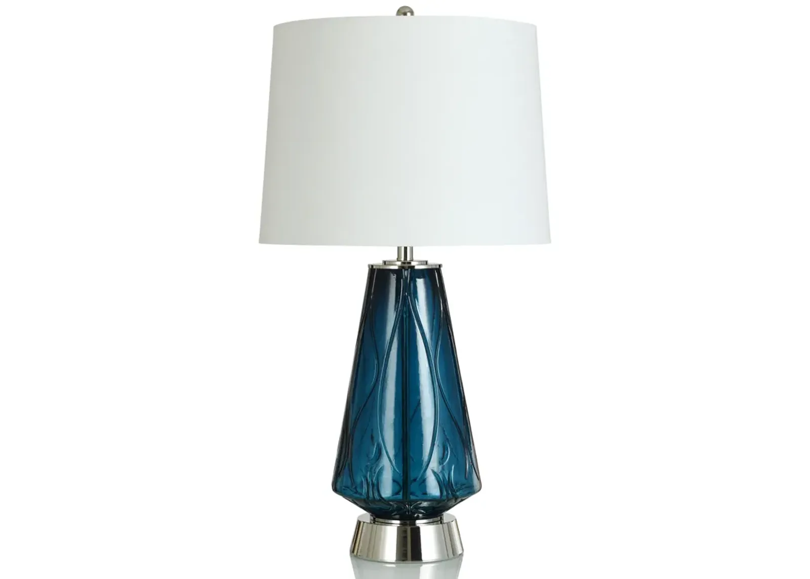 Glass Steel Table Lamp IV