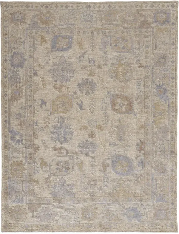 Wendover 6862F Tan/Orange/Blue 2' x 3' Rug