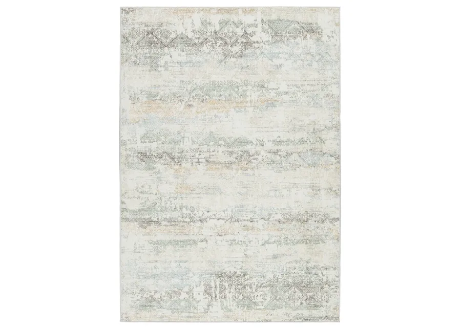 Melo Chantel Gray 2'6" x 10' Runner Rug