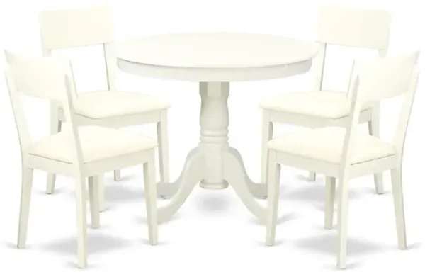 Dining Room Set Linen White