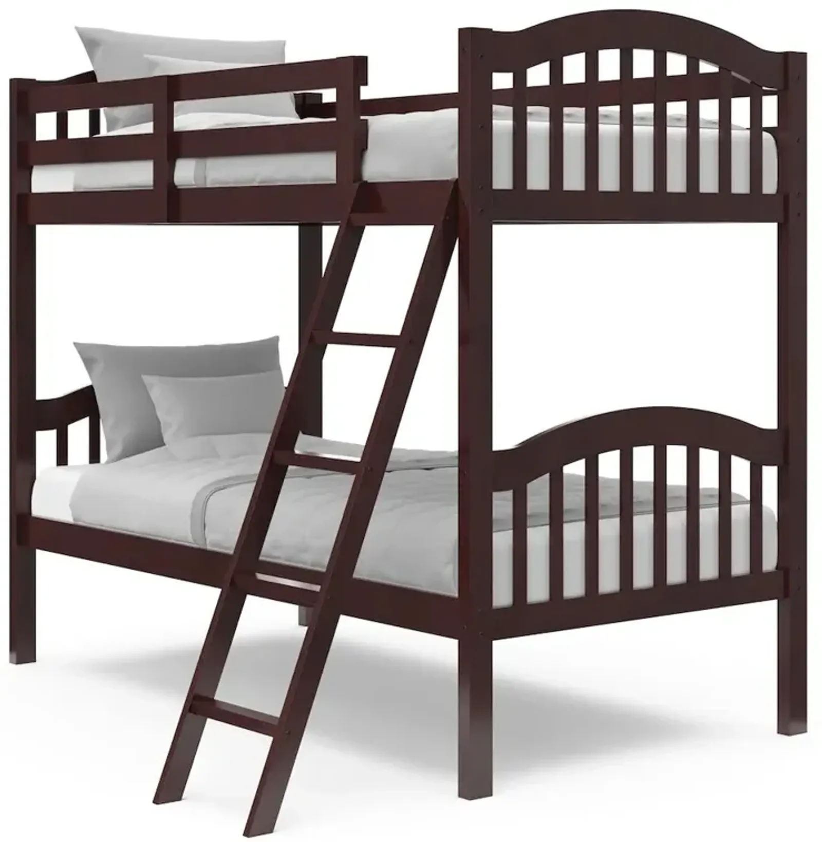 Storkcraft Long Horn Twin-Over-Twin Bunk Bed (Espresso)