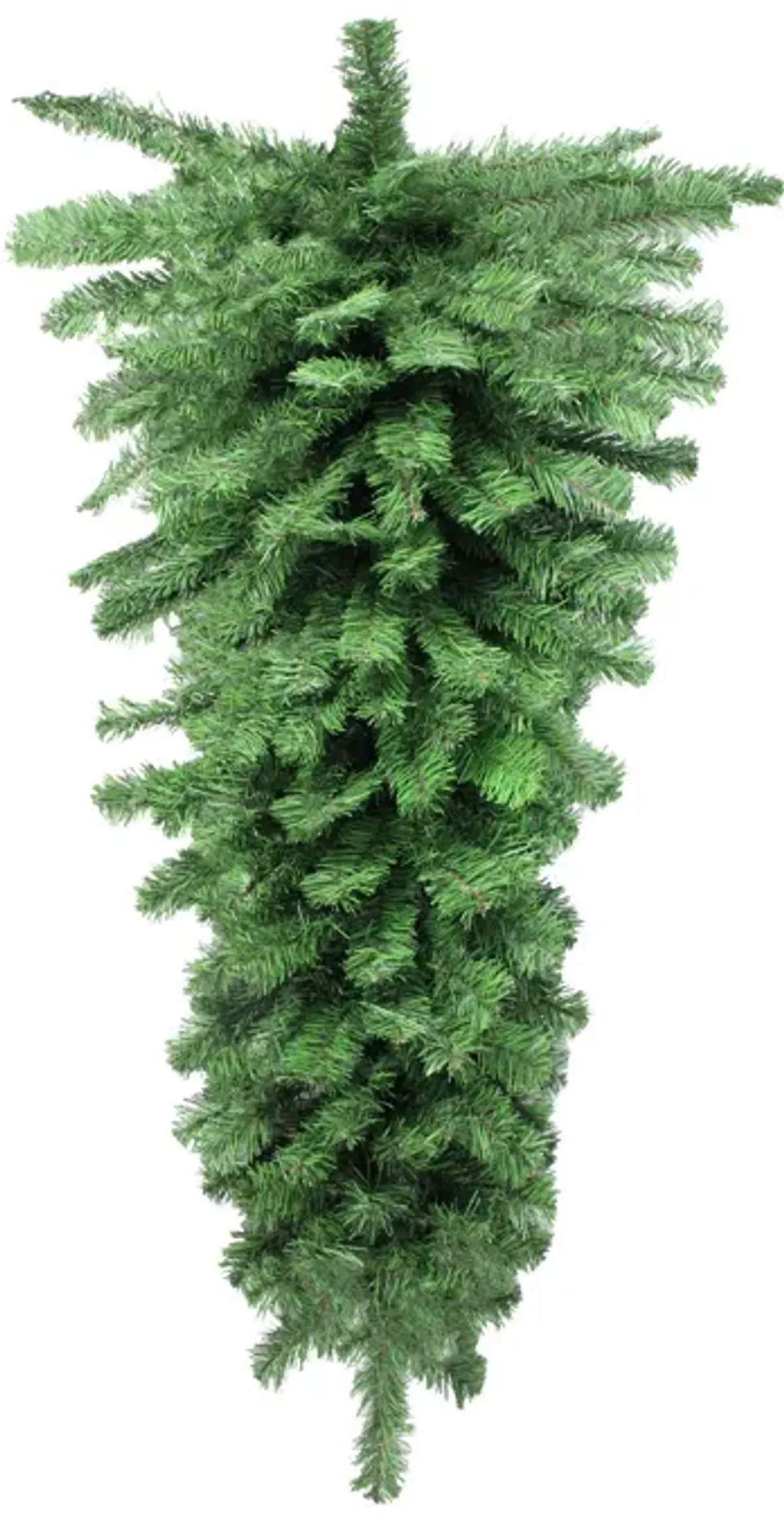 48" Green Colorado Spruce Artificial Christmas Teardrop Swag - Unlit