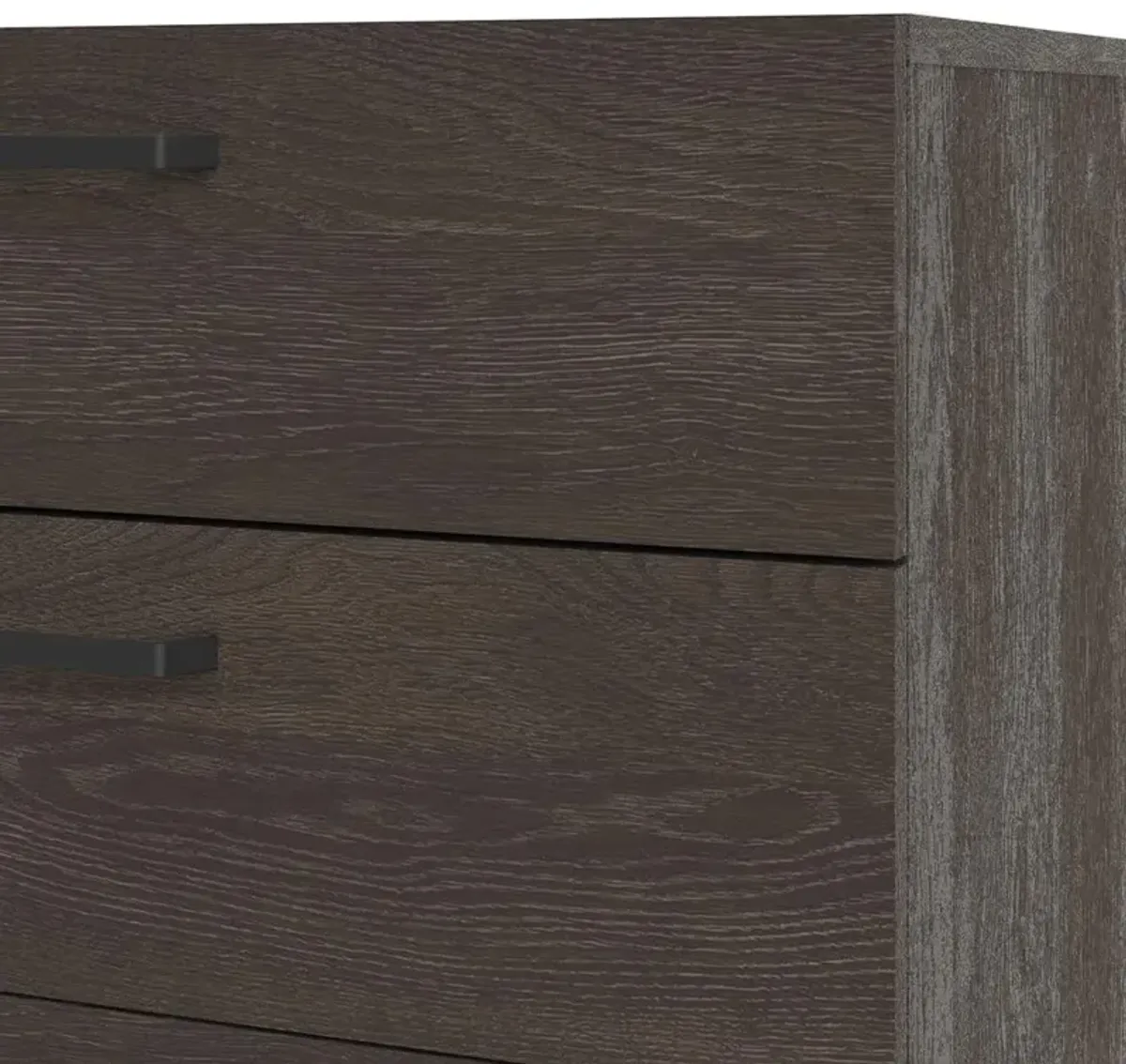 Tvilum Dallas 8 Drawer Double Dresser, Dark Chocolate