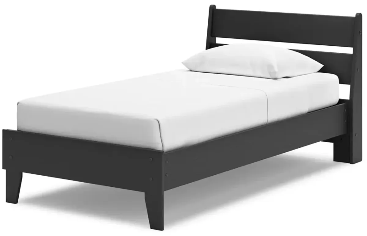 Twin Panel Platform Bed