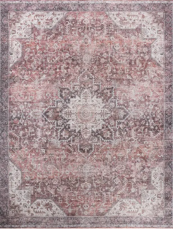 Nourison Washables NWB15 Red 9'2" x 12' Rug