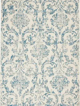 Ivory/Blue color