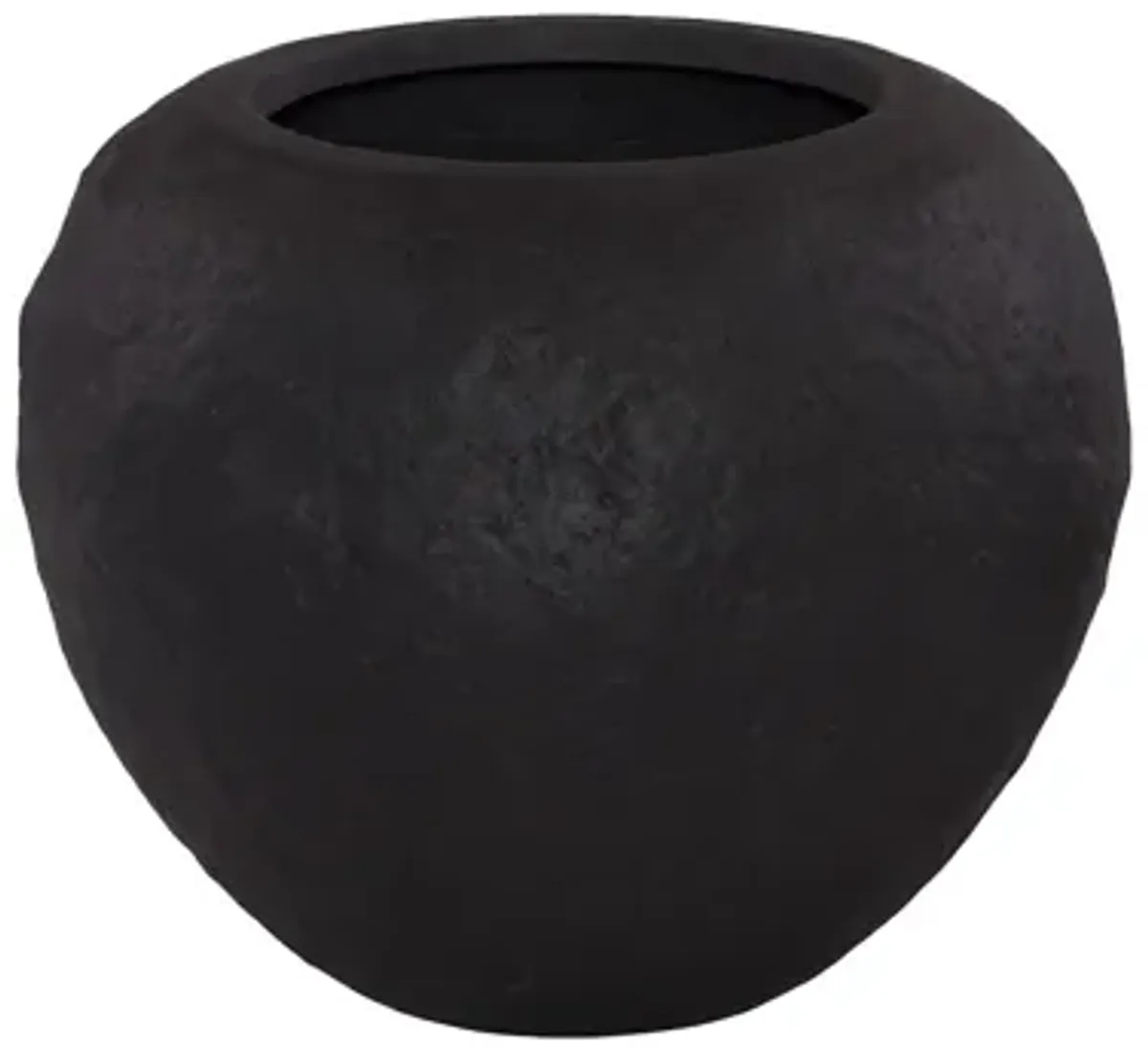 Small Black Aera Planter - Wide