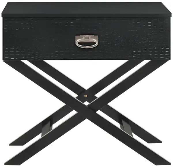 Xavier 1-Drawer Nightstand (25 in. H x 16 in. W x 27 in. D)