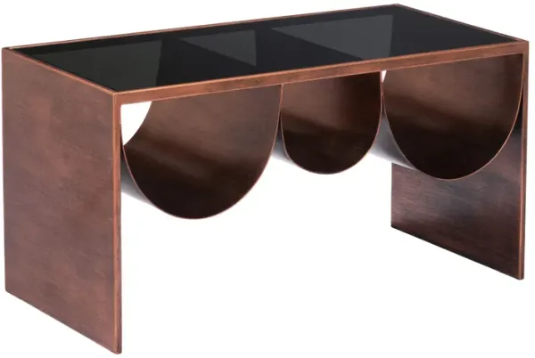 Aveiro Coffee Table Copper & Black