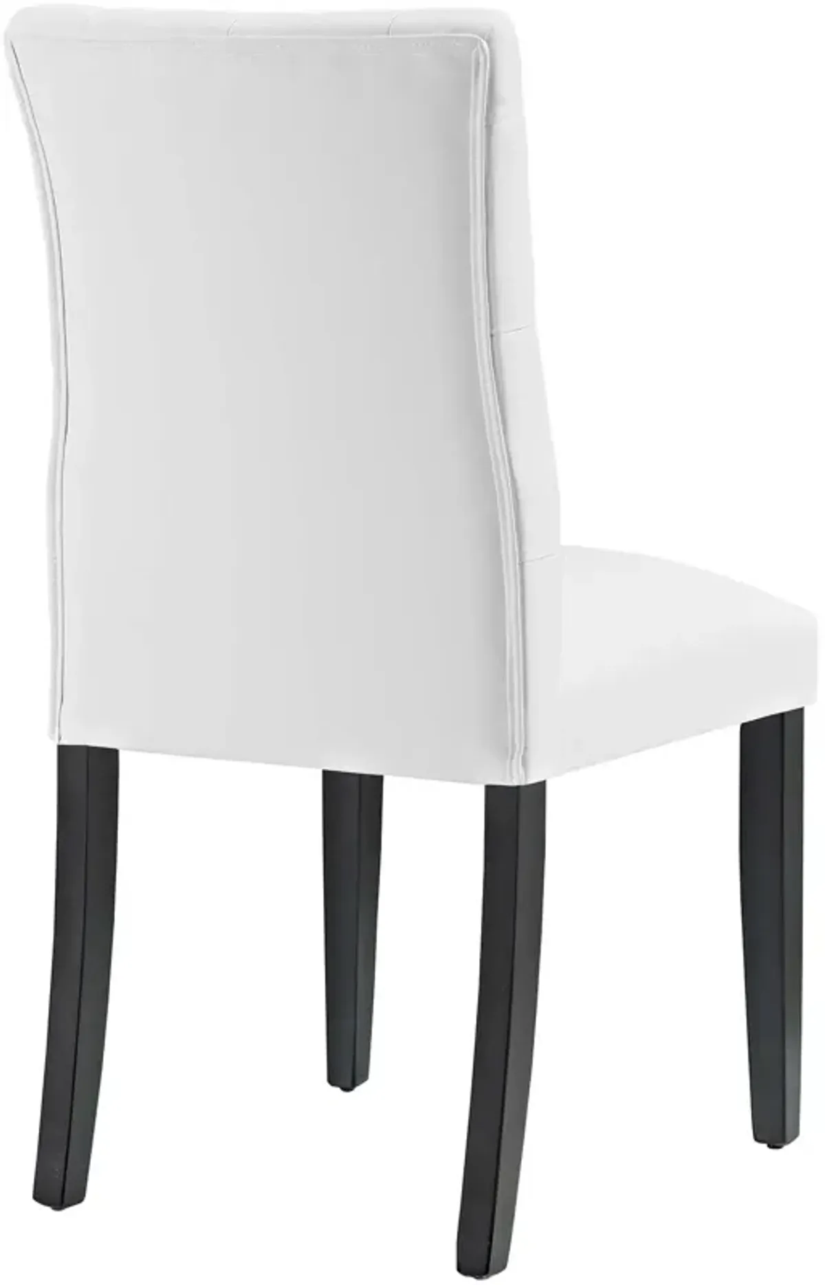 Duchess Button Tufted Vegan Leather Dining Chair