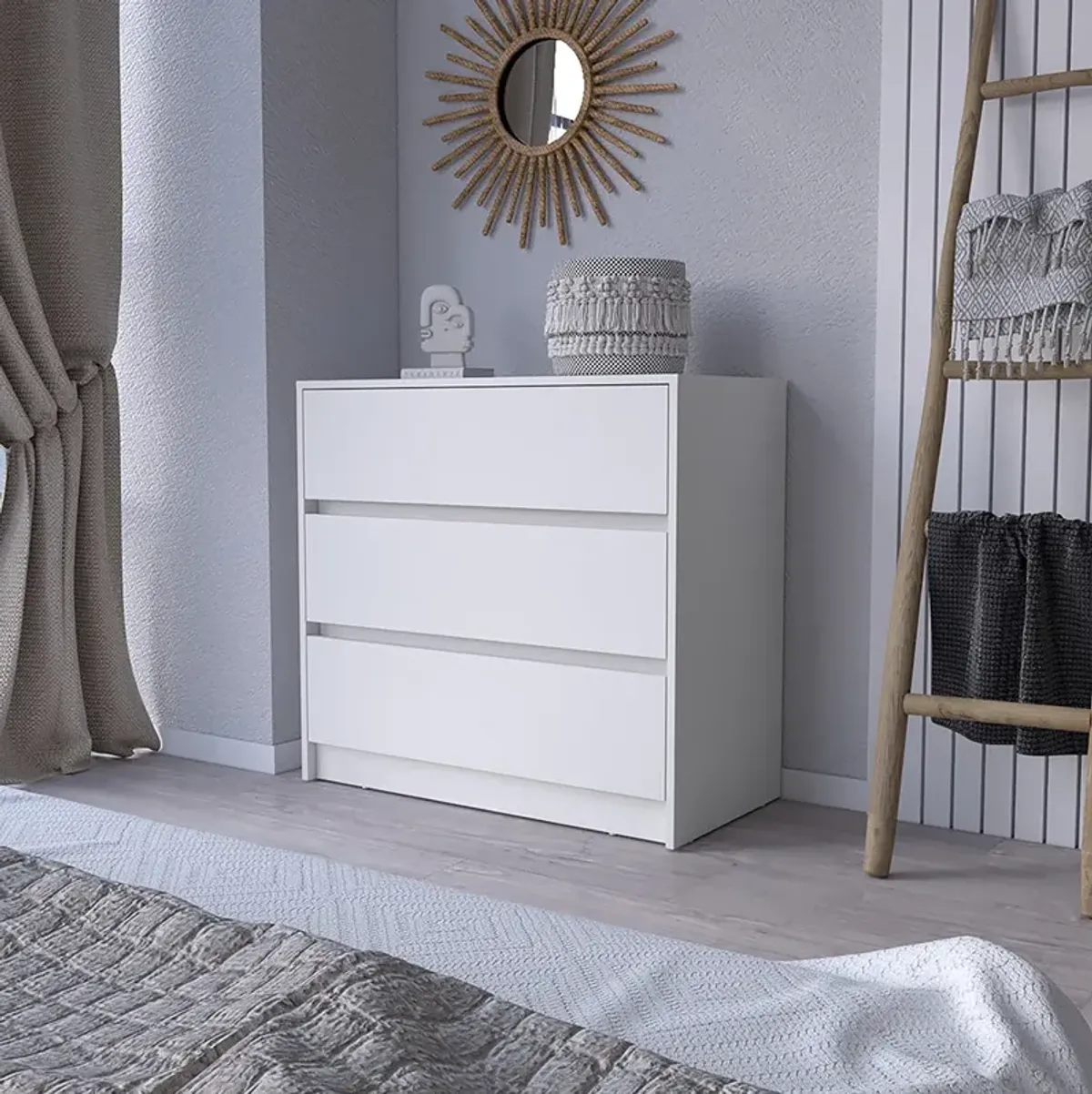 Dresser Maldus, Bedroom, White