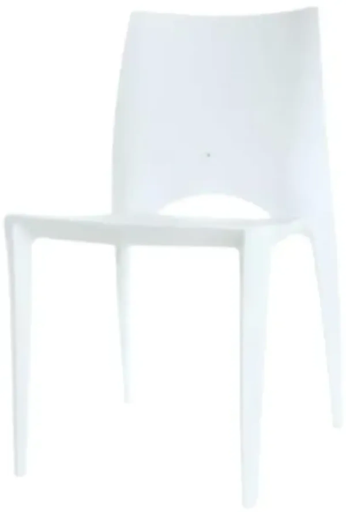 Commerical Seating Products White Crescent Dining Chairs