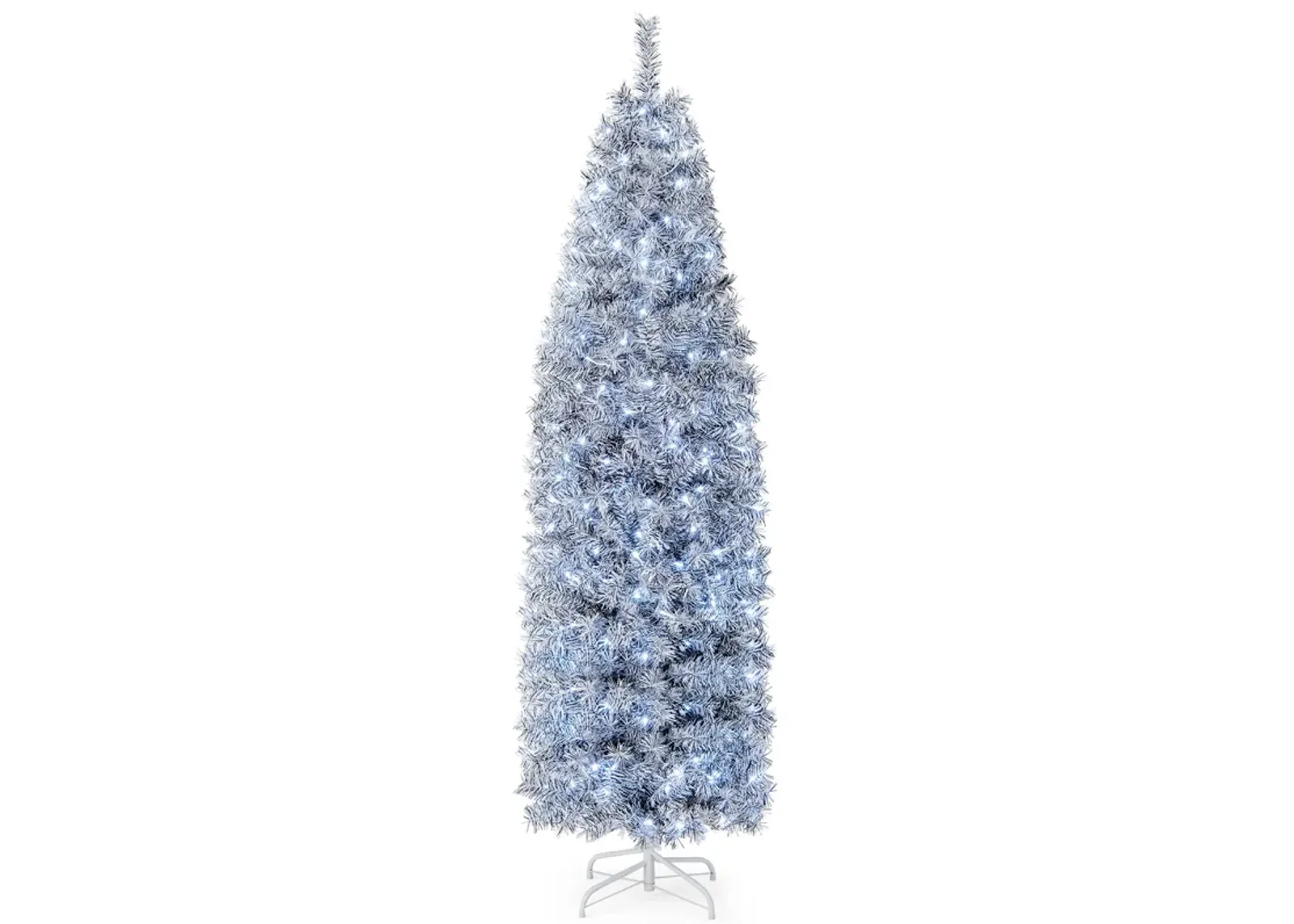 Pre-Lit Artificial Christmas Tree with 250 Cool-LED Lights