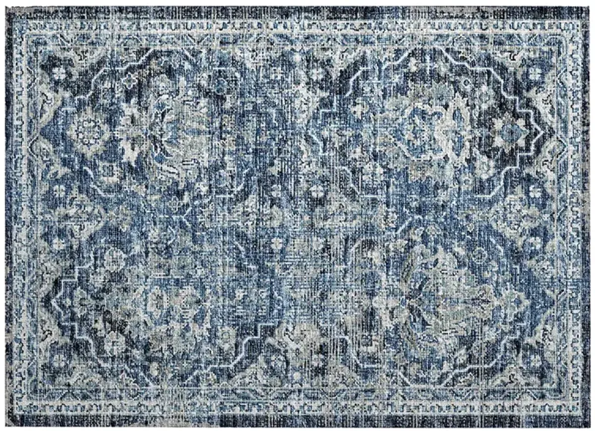 Marbella MB4 Navy 20" x 30" Rug