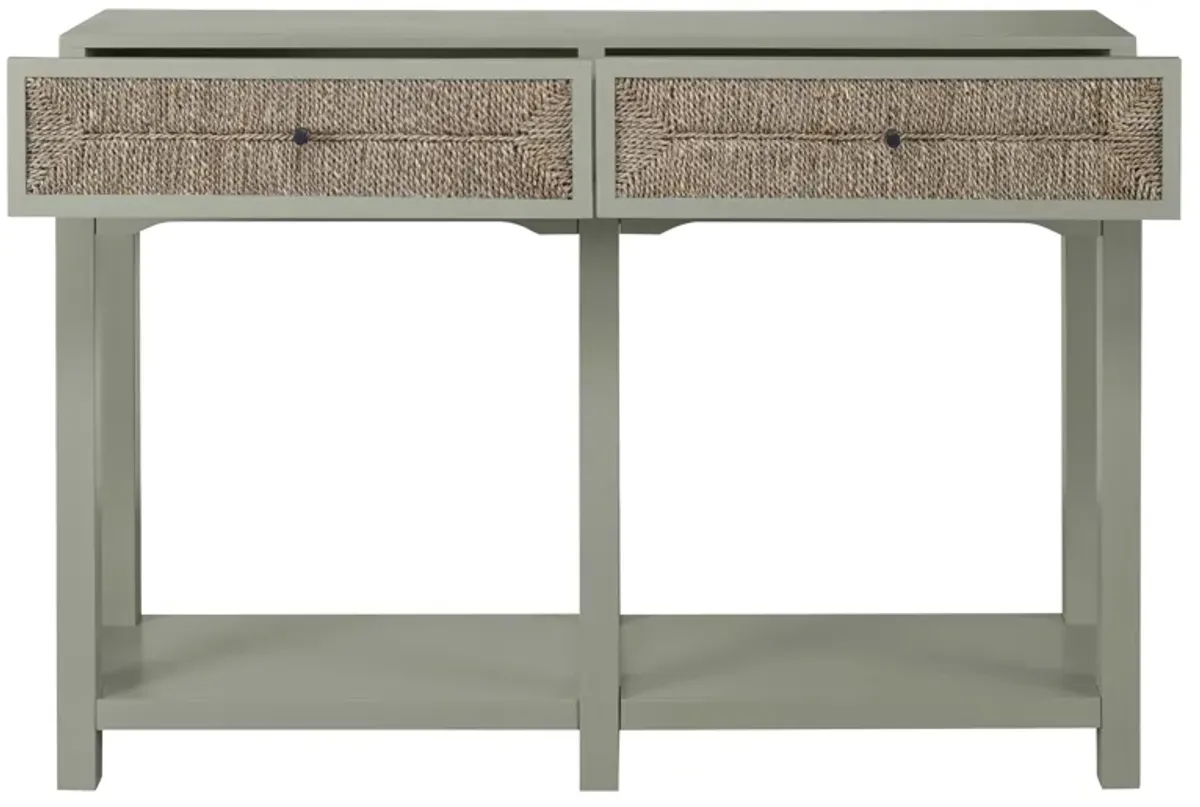 Sawyer Green Console Table