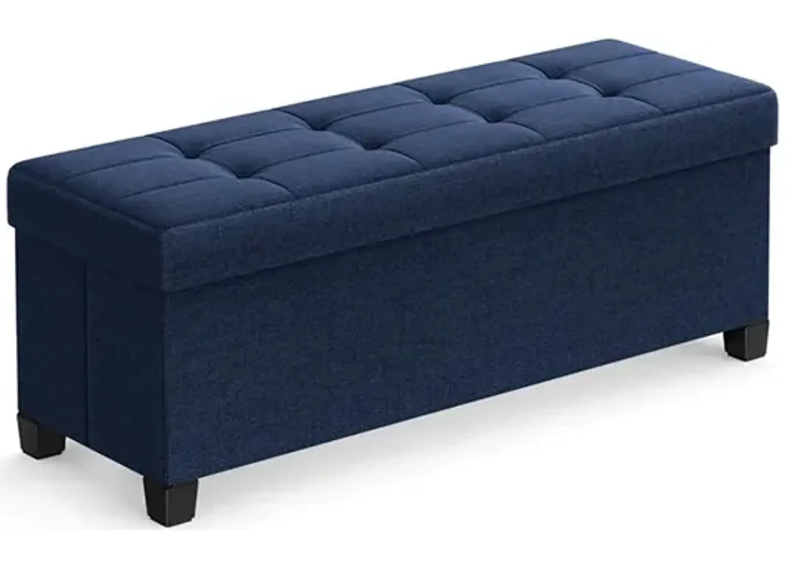 Storage Ottoman Bench for Bedroom, Living Room, or Entryway