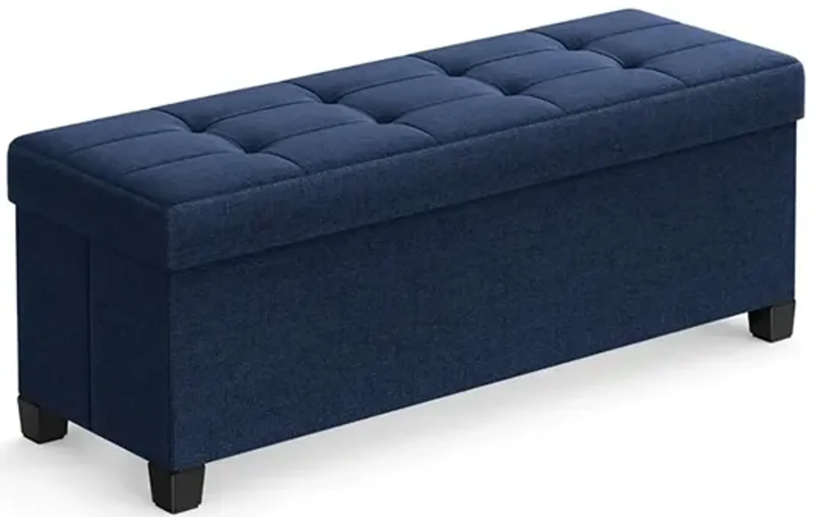 Storage Ottoman Bench for Bedroom, Living Room, or Entryway