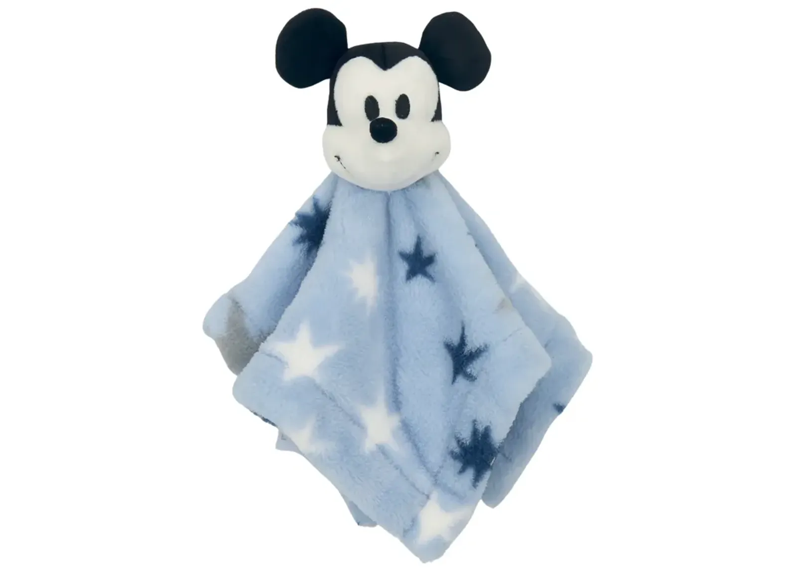 Lambs & Ivy Disney Baby Mickey Mouse Stars Blue Lovey/Security Blanket