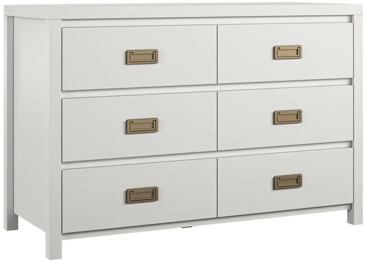 Little Seeds Monarch Hill Haven 6 Drawer White Kids' Dresser