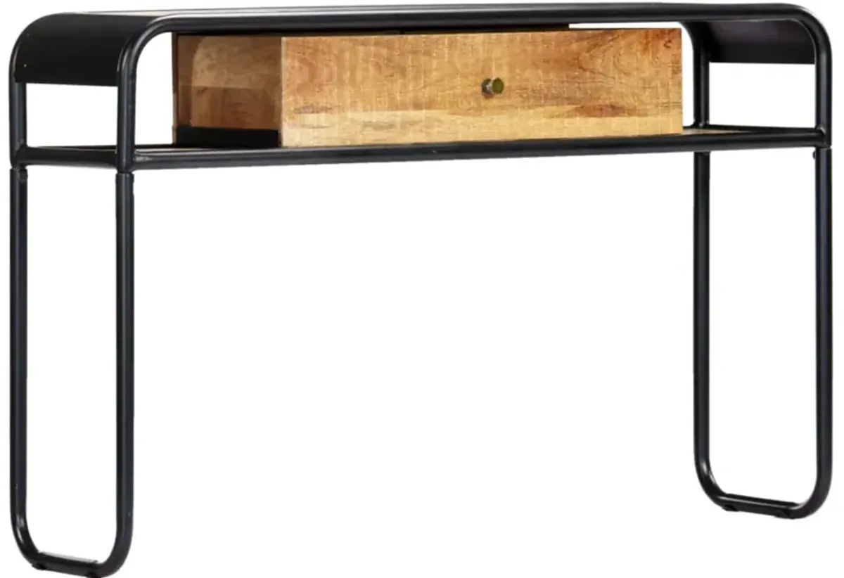 vidaXL Console Table 46.5"x11.8"x29.5" Solid Mango Wood