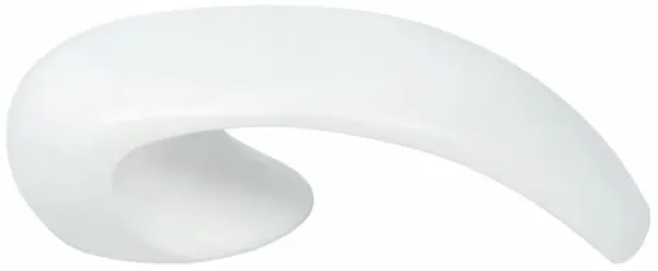 vidaXL Coffee Table Fiberglass High Gloss White