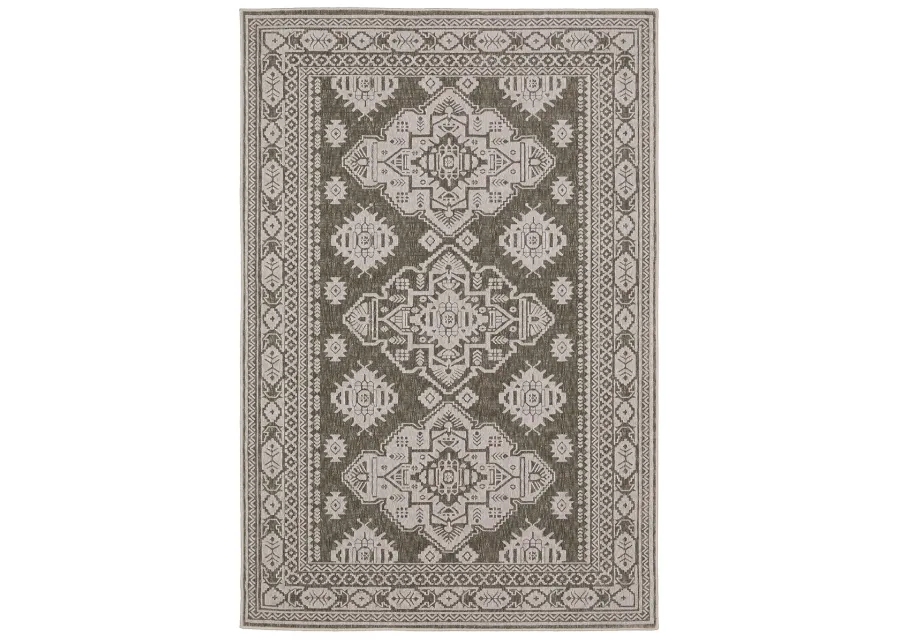 Intrigue 5'3" x 7'6" Grey Rug