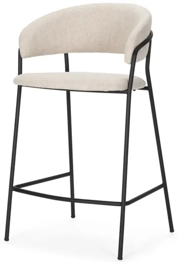 Carolyn Fabric Seat Stool