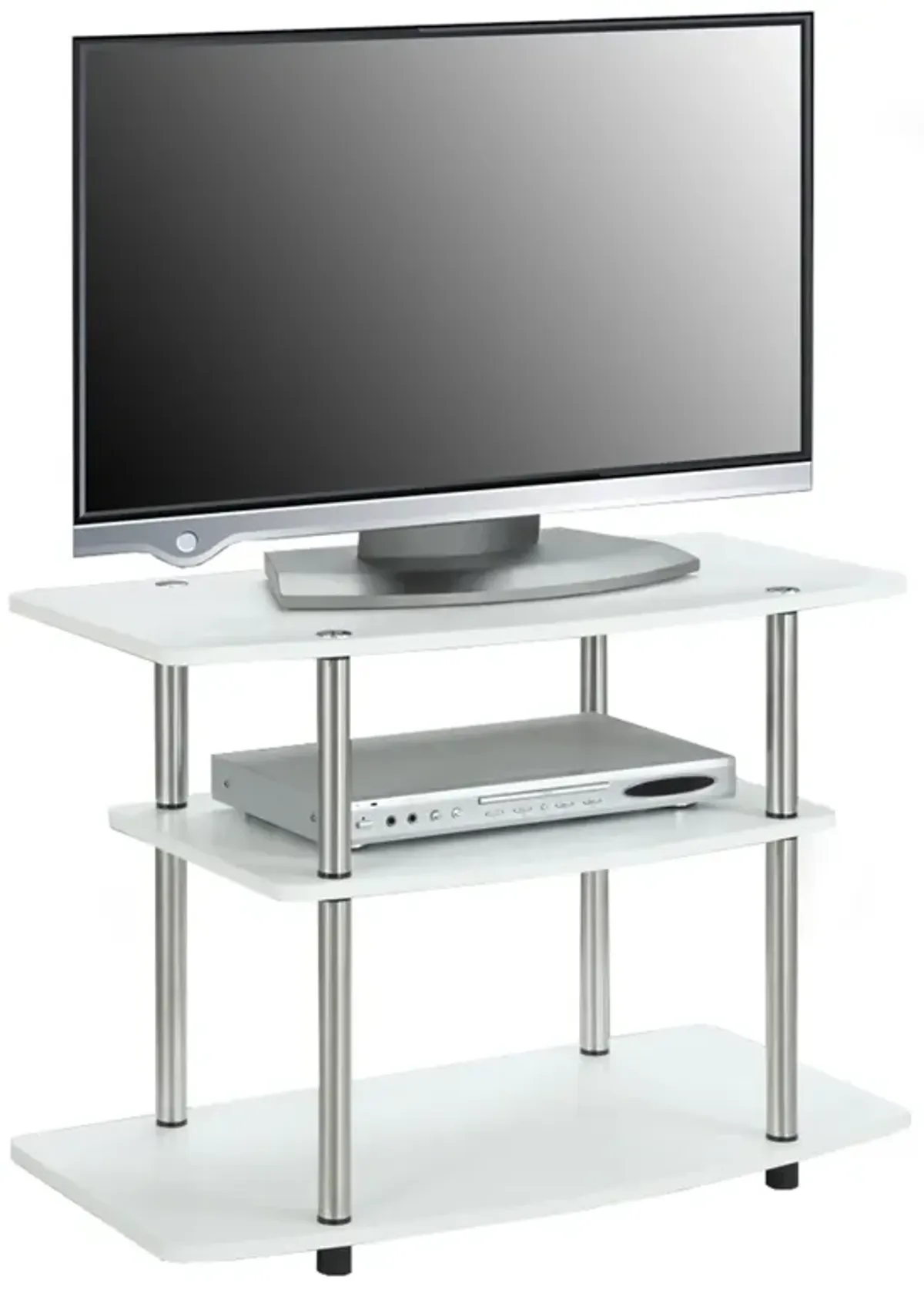 Convenience Concepts Designs2Go No Tools 3 Tier TV Stand