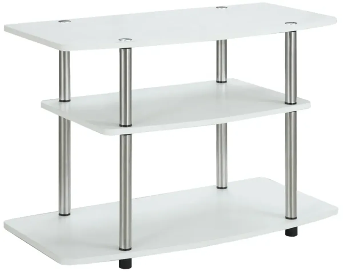 Convenience Concepts Designs2Go No Tools 3 Tier TV Stand