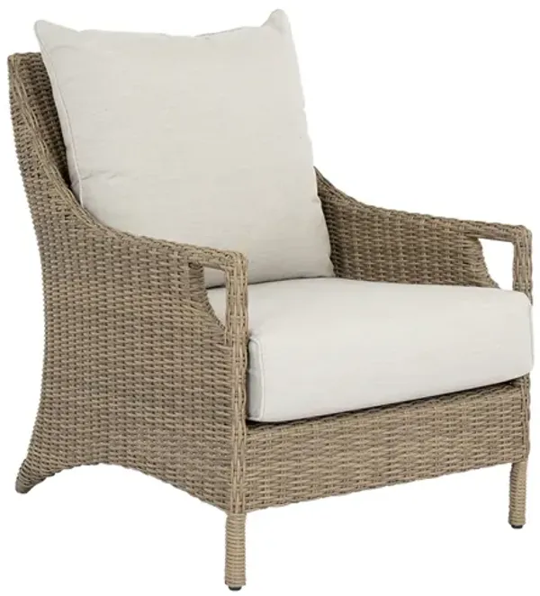 Ibiza Club Chair in Cast Silver, No Welt
