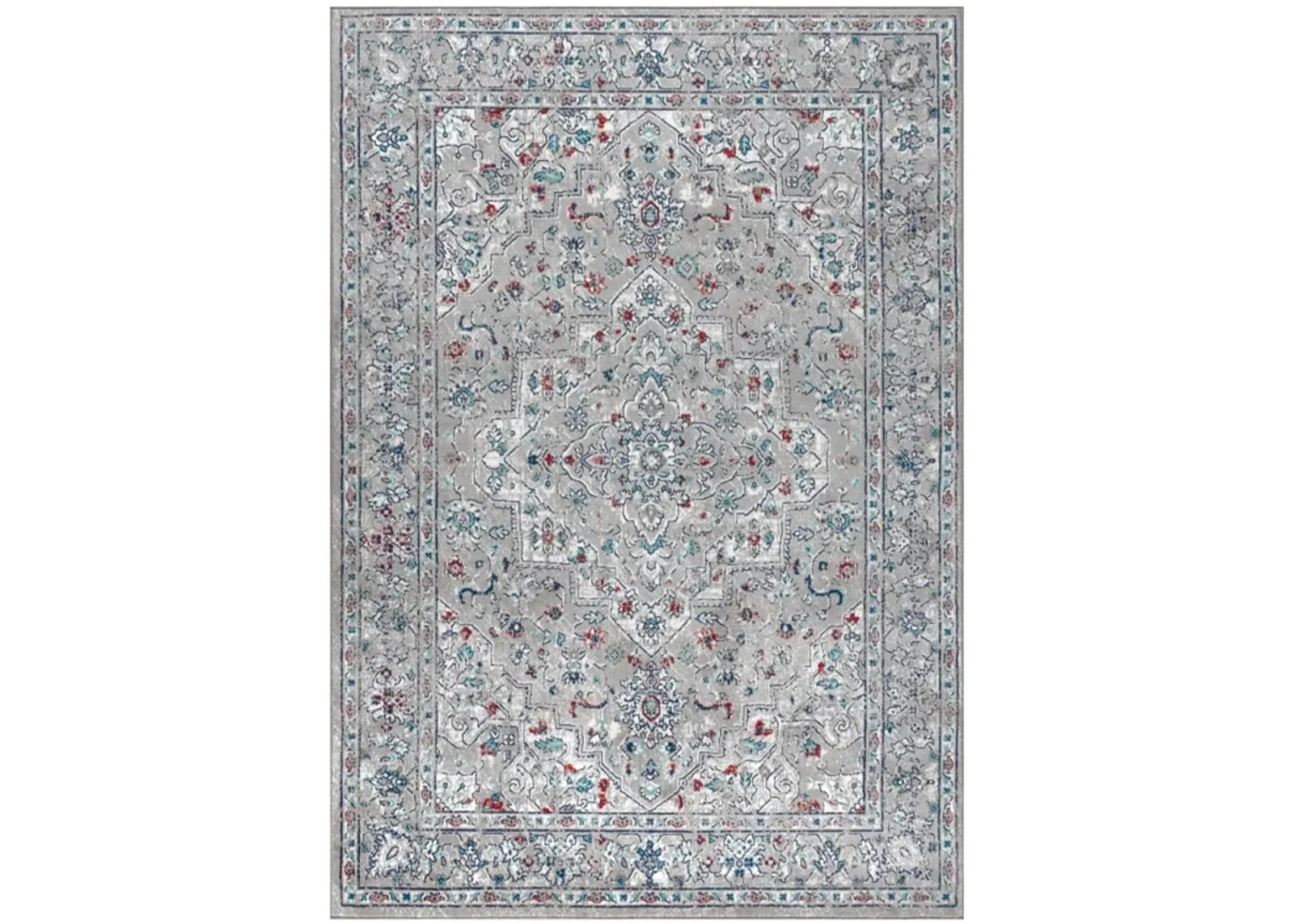 Sierra Modern Persian Vintage Medallion Area Rug