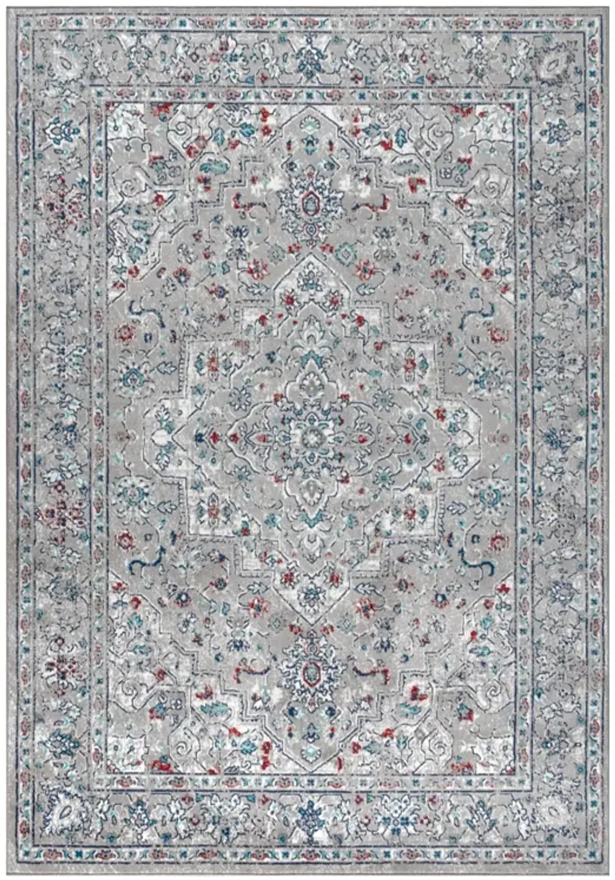 Sierra Modern Persian Vintage Medallion Area Rug