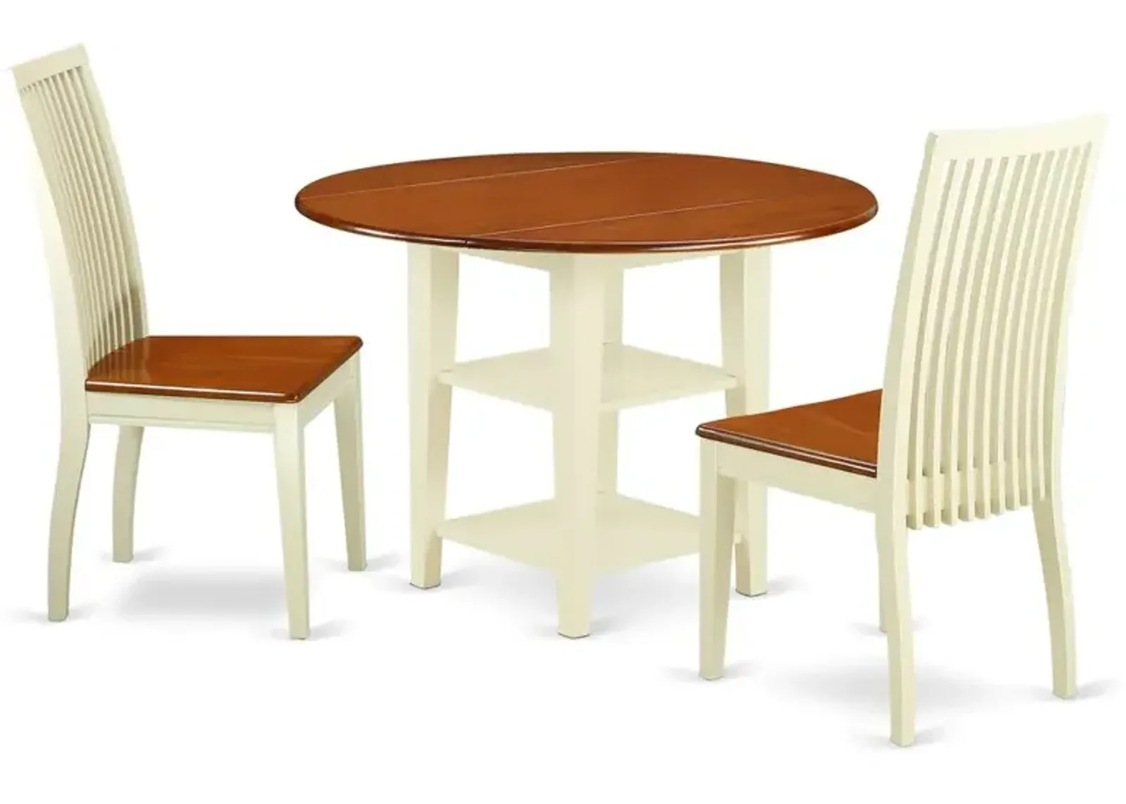 Dining Room Set Buttermilk & Cherry