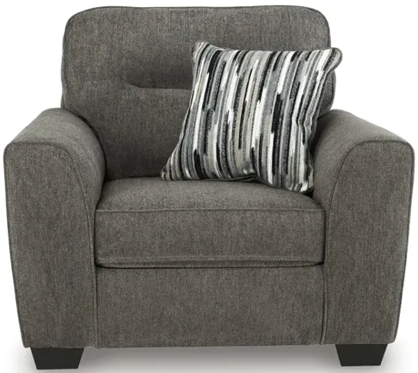 Olten Graphite Oversized Chair