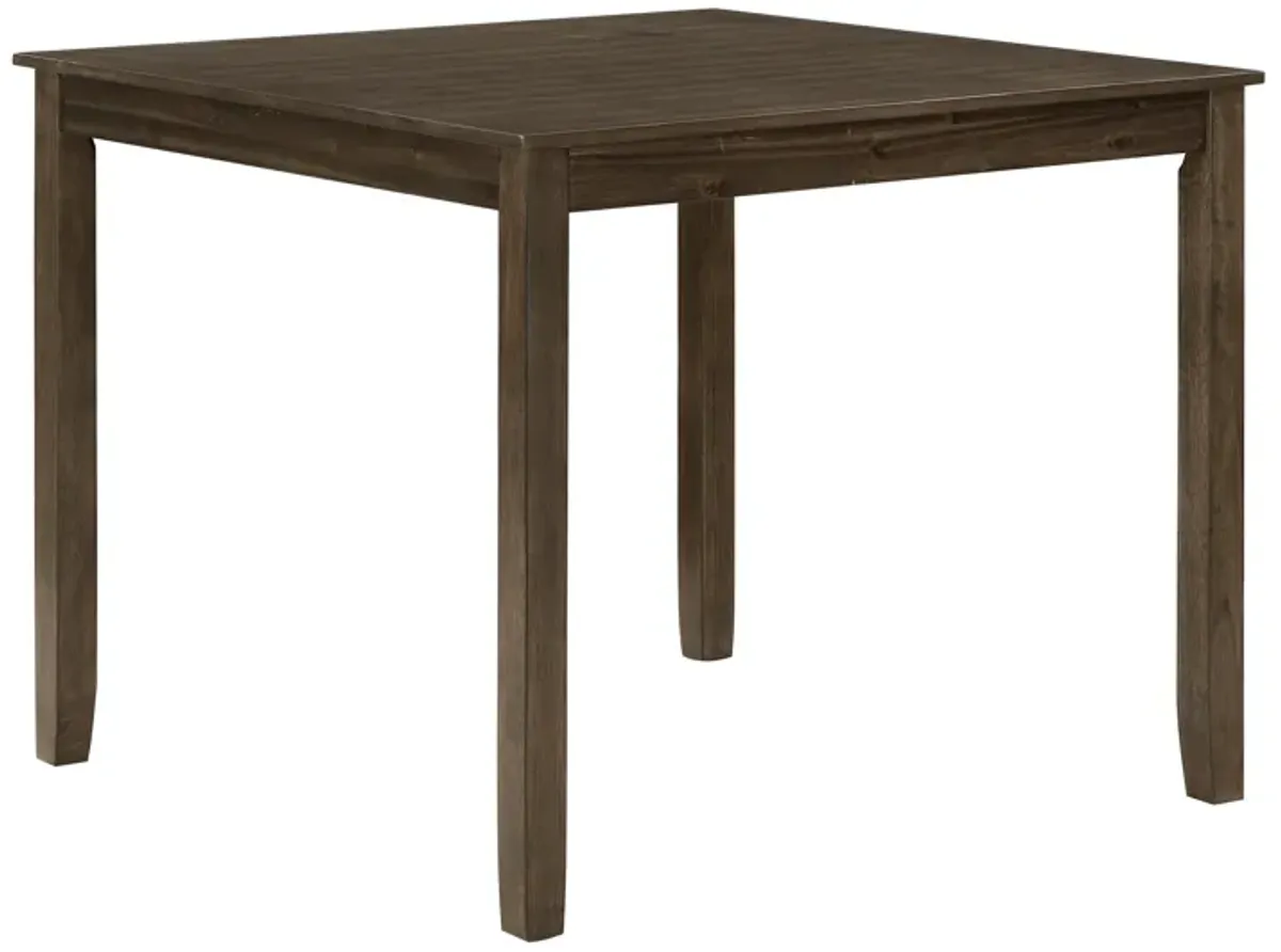 Karo 49 Inch Outdoor Coffee Table, Slatted Top, Modern Style, Natural Brown - Benzara