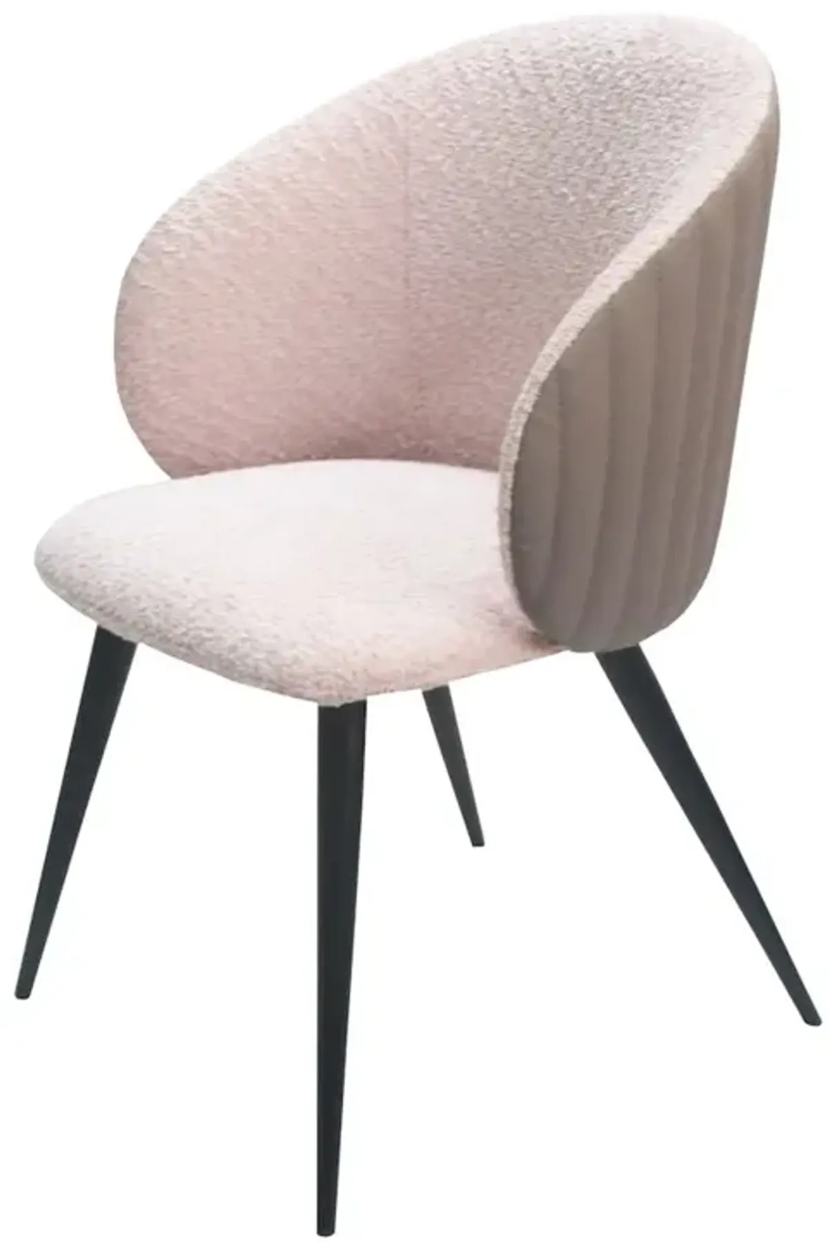 Modrest Marnie - Contemporary Gray + Cream Dining Chair