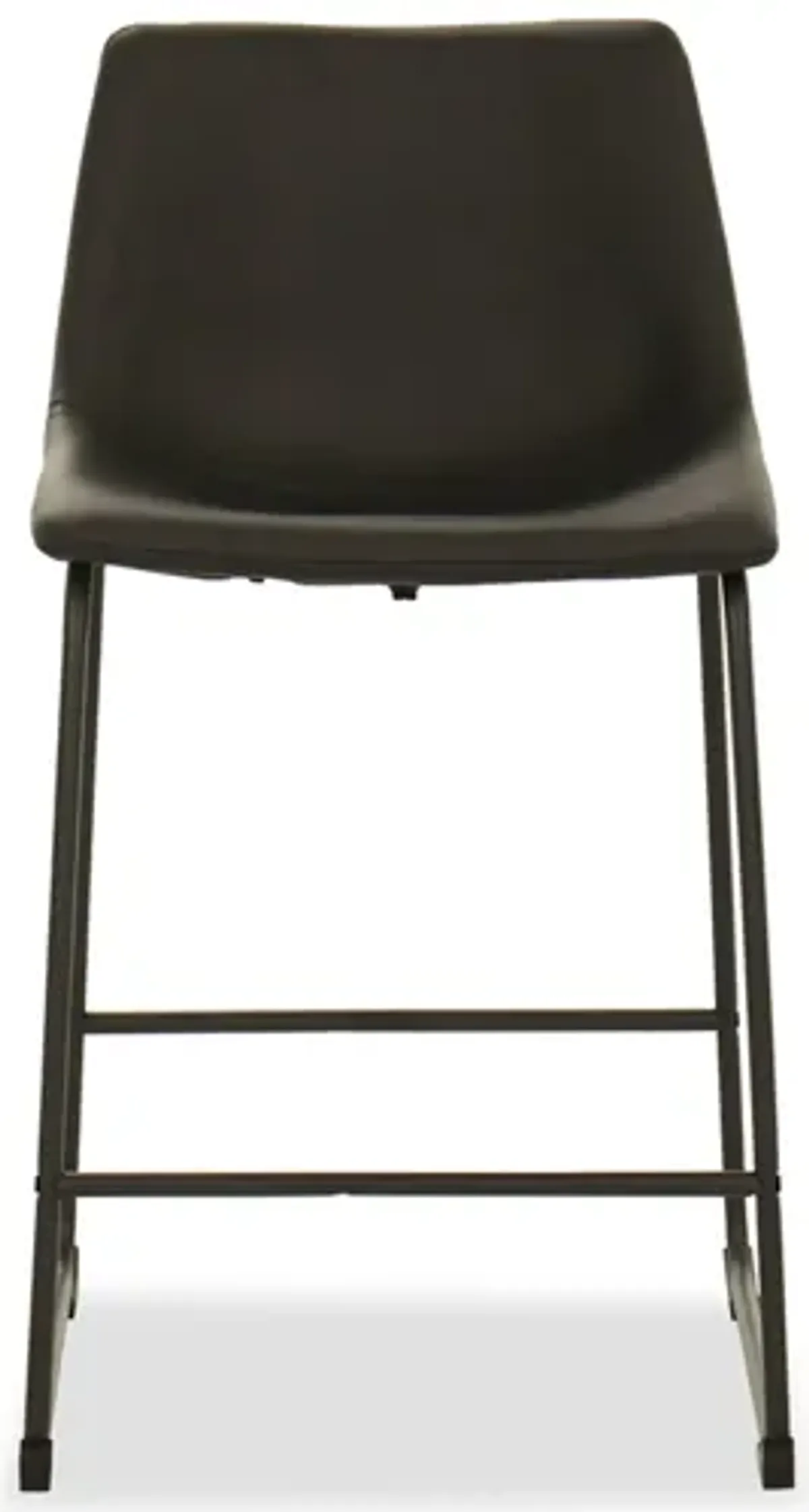 Centiar Upholstered Bar Stool, Black