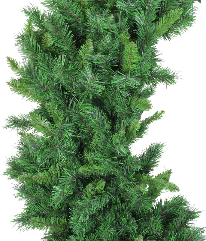 Green Lush Mixed Pine Artificial Christmas Wreath - 72-Inch  Unlit