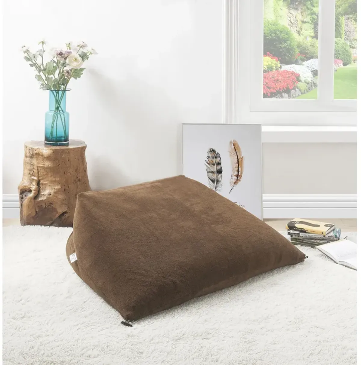 Loungie Magic Pouf Bean Bag Chair