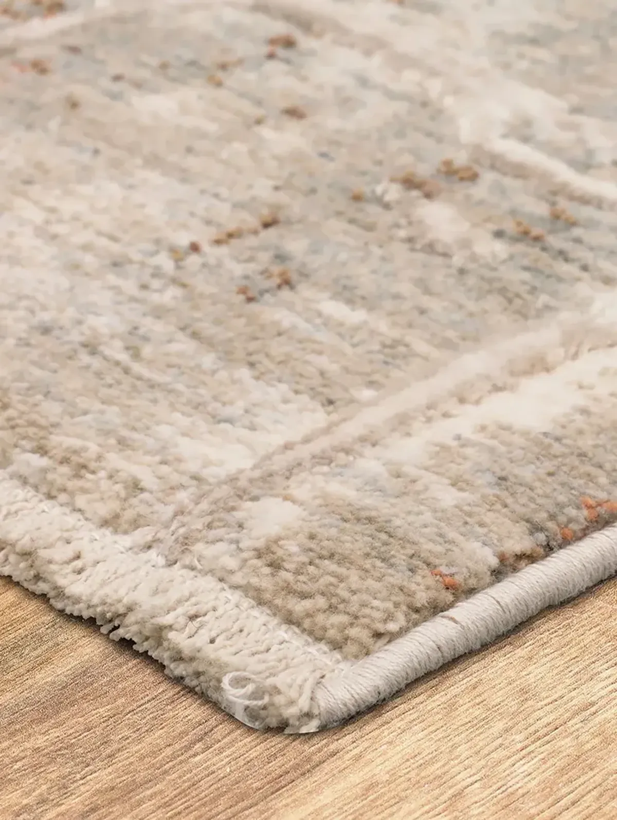 Solitude Bellisima Beige Cream 2' 7" X 7' 3" Rug