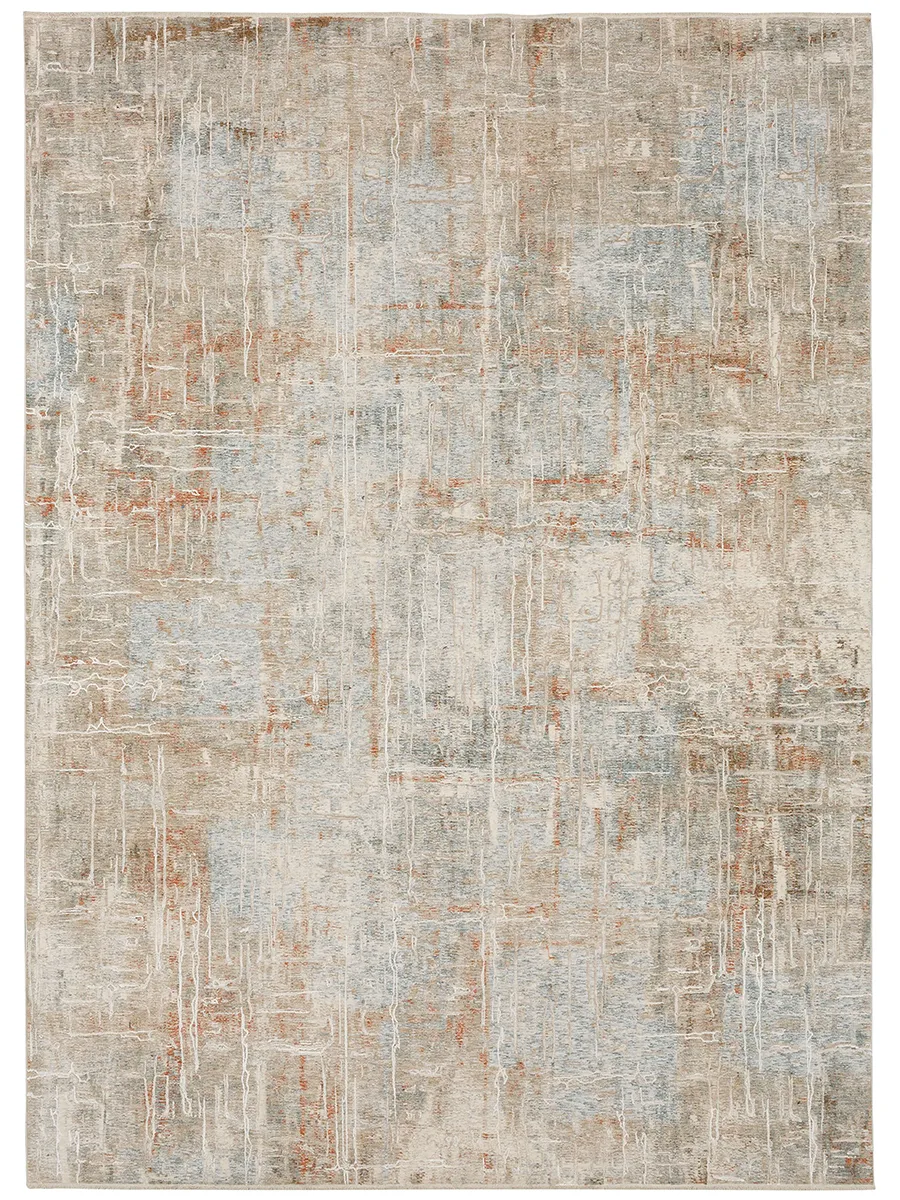 Solitude Bellisima Beige Cream 2' 7" X 7' 3" Rug