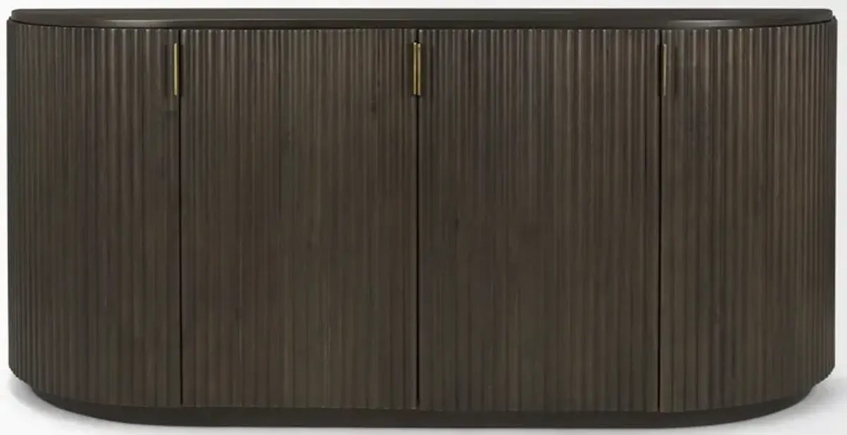 Terra Dark Brown Sideboard