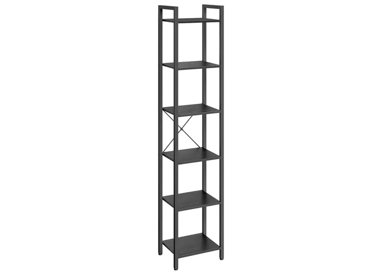 Elegant Narrow Bookshelf Perfect for Living Rooms and Bedrooms