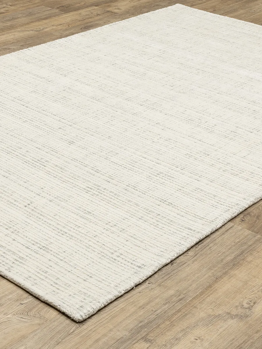 Circa 2'6" x 8' Ivory Rug