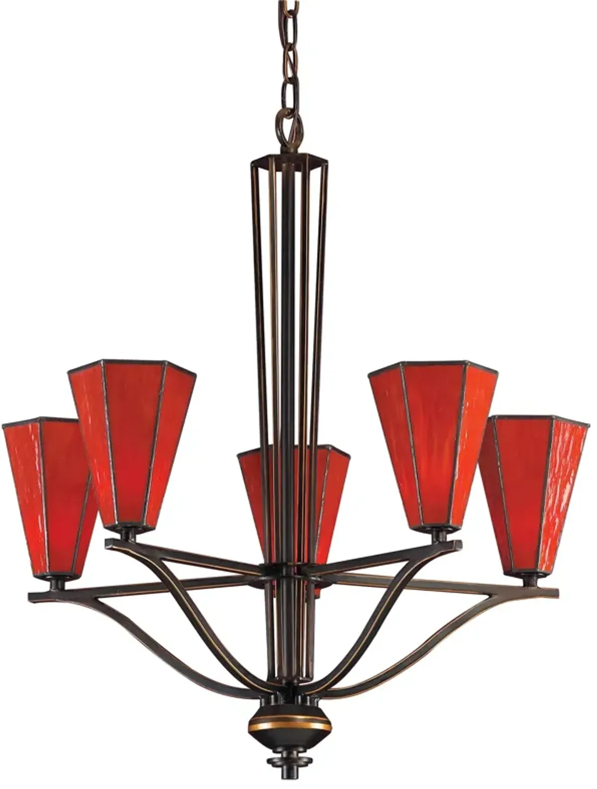 Mission 5-Light Chandelier