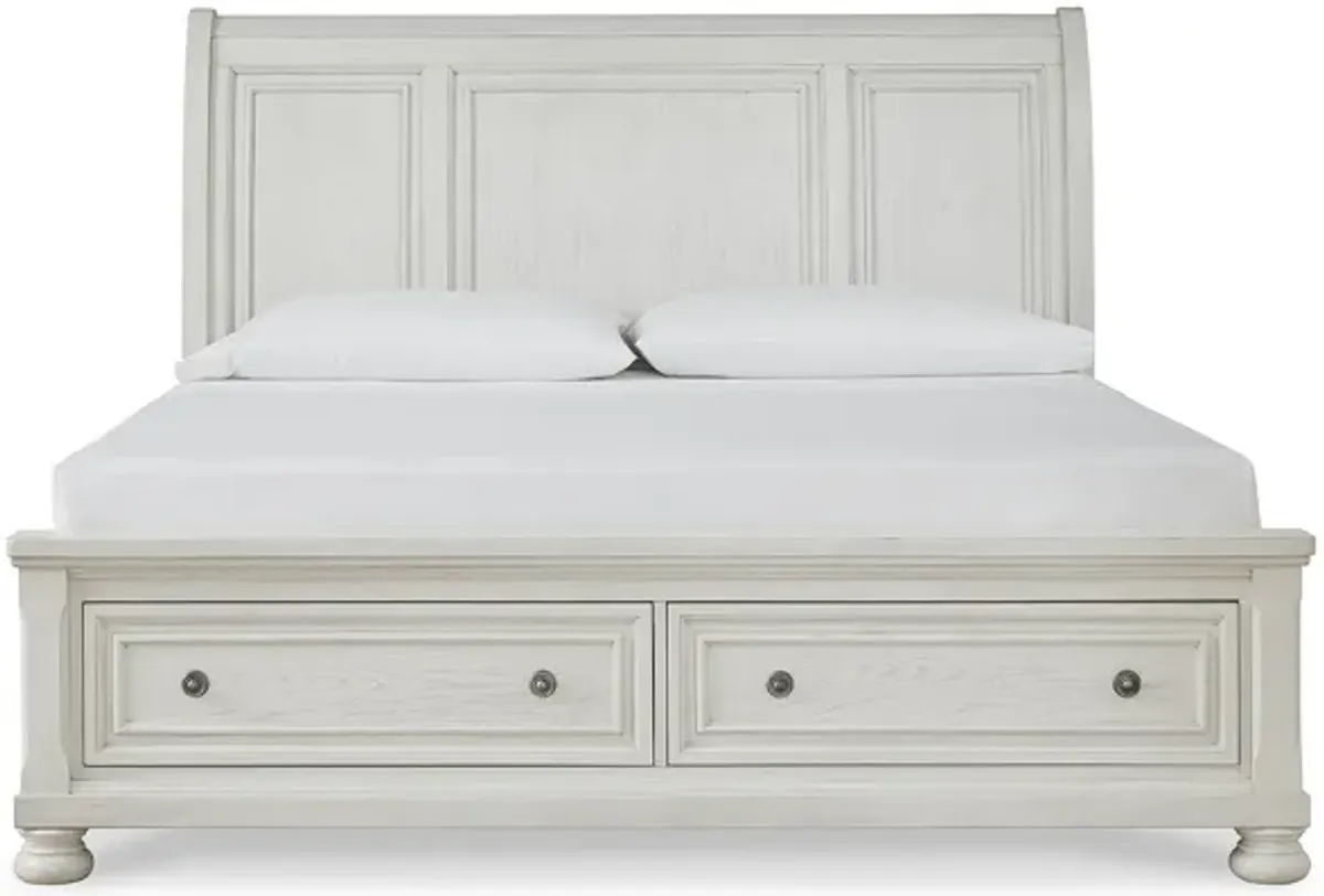 Robbinsdale Queen Sleigh Bed with Storage