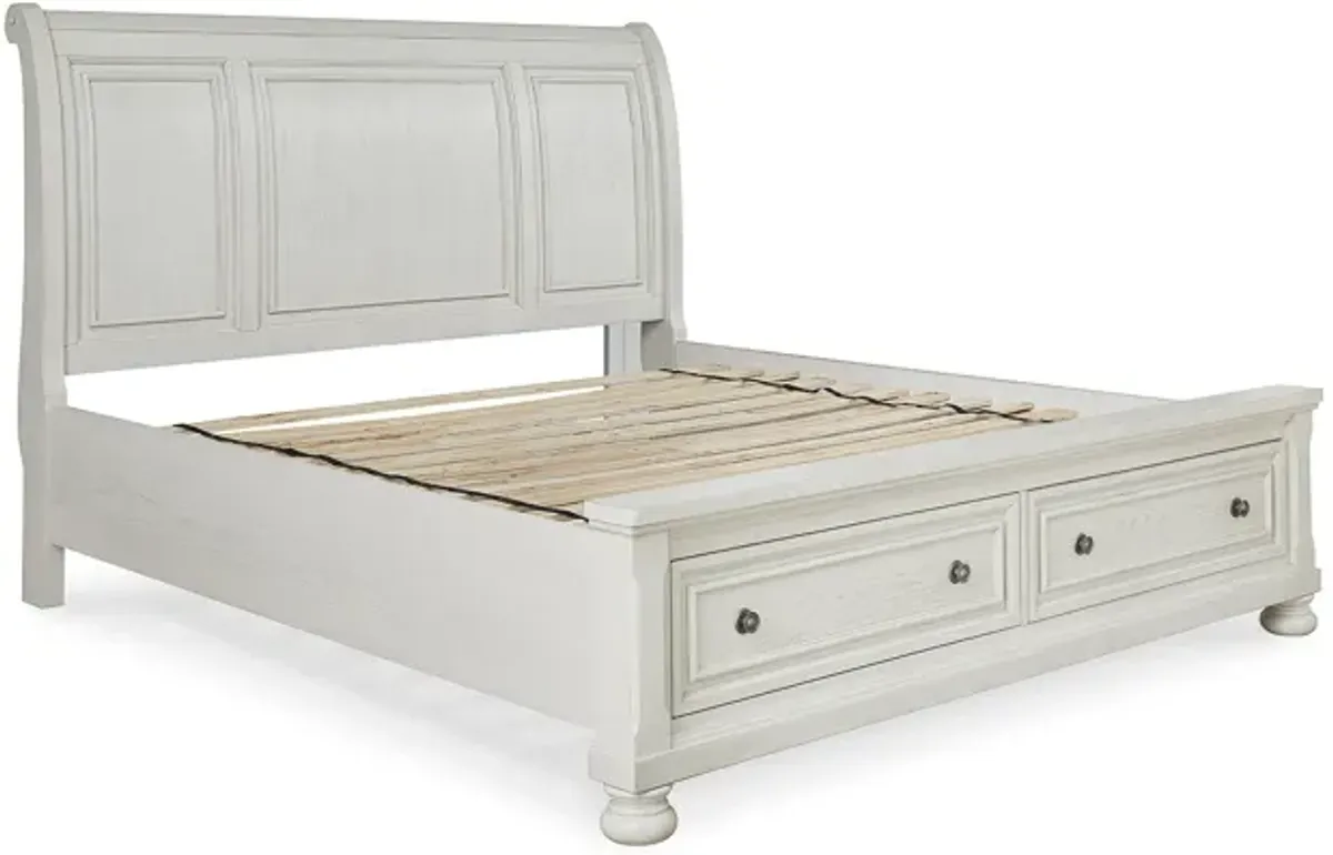 Robbinsdale Queen Sleigh Bed with Storage